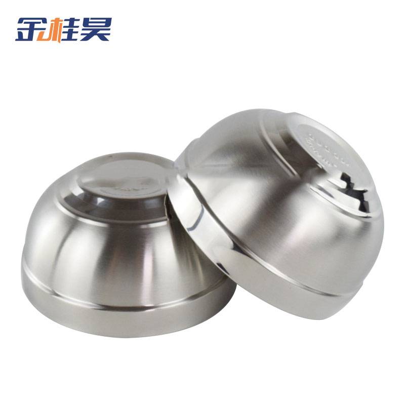 金桂昊 304不锈钢碗 铂金 碗 15cm 个高清大图