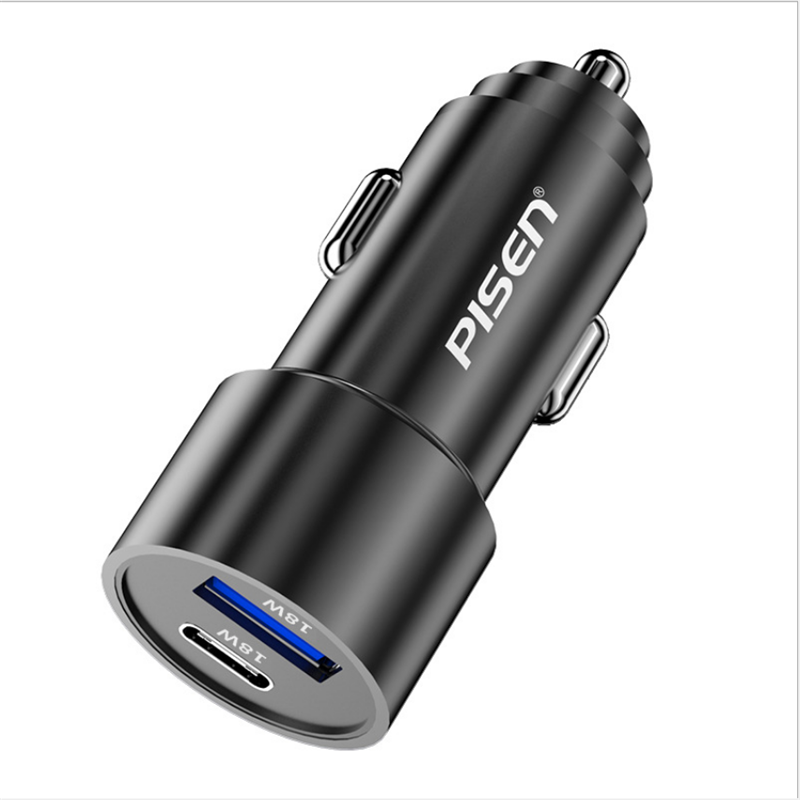 品胜车载充电器PD快充汽车点烟器