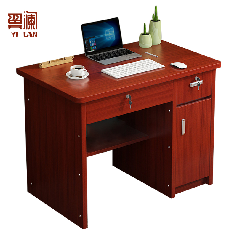 翼澜 木质电脑桌 0.8米 张高清大图