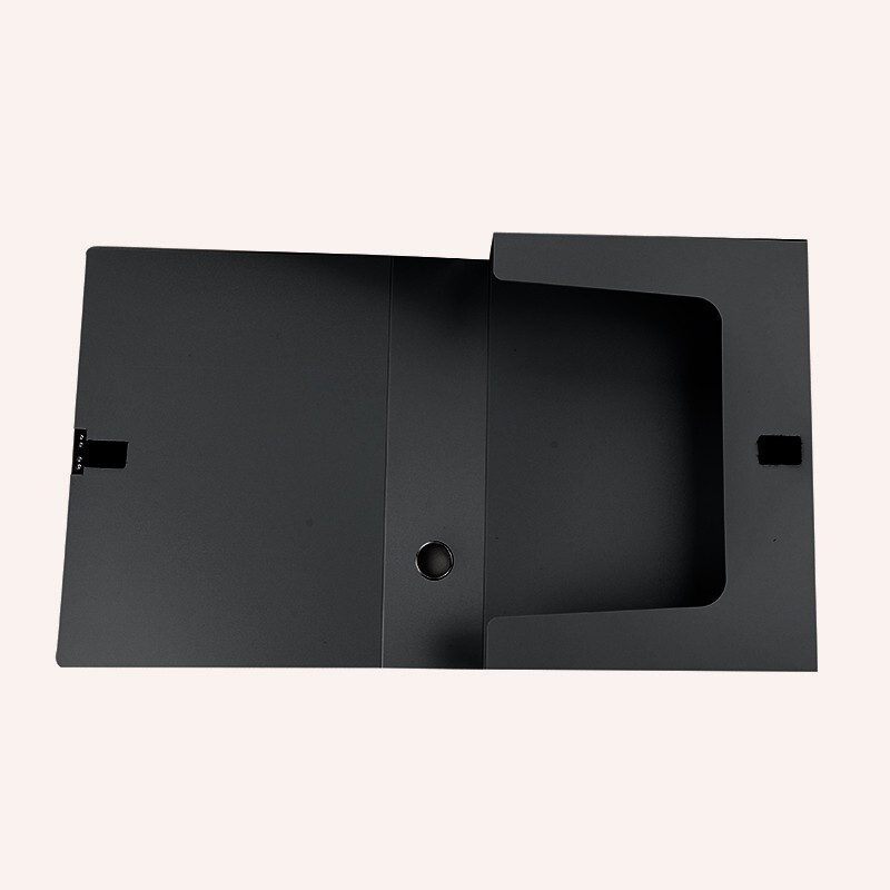 晨光(M&G)文件盒 档案盒塑料耐用粘扣A4 档案盒75mm