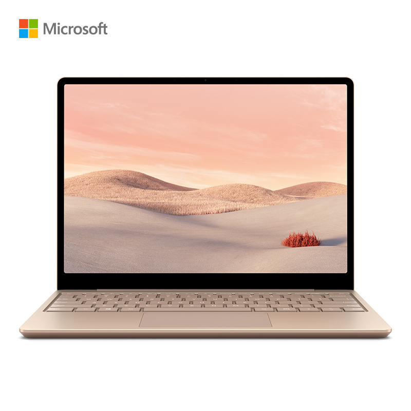 微软Surface Laptop Go 超薄本 触控轻薄本 砂岩金12.4英寸i5-1035G1 8G 256G 固态硬盘 3:2高色域 全面屏 指纹识别 微软笔记本电脑轻薄本