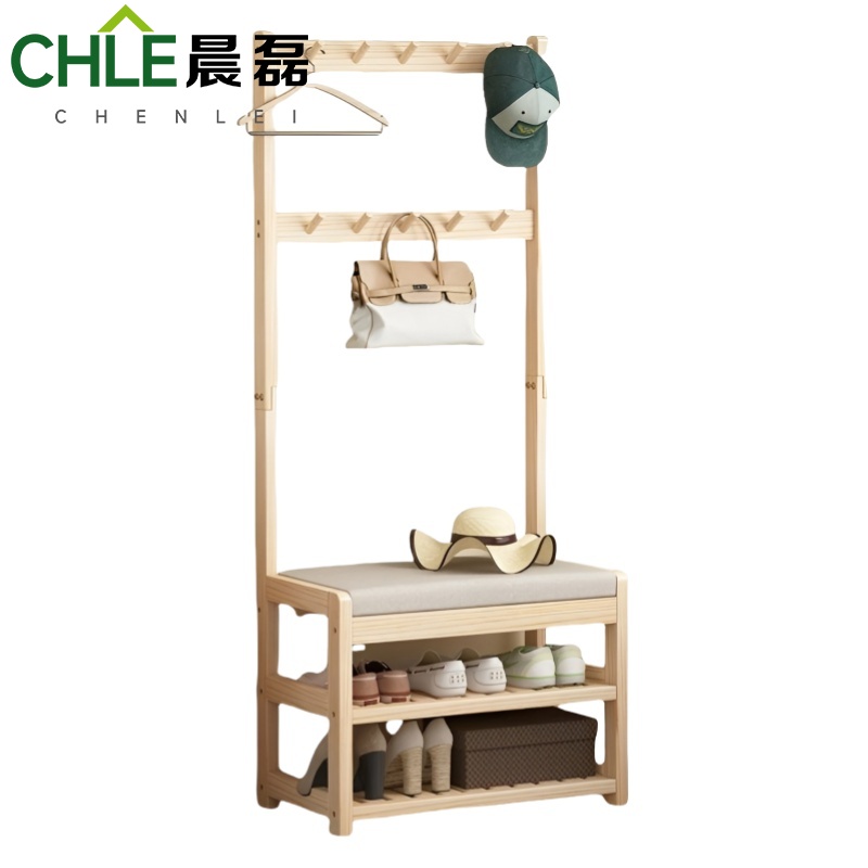 晨磊 衣帽架 60*31*172cm 个高清大图