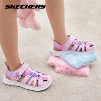 斯凯奇儿童凉鞋童鞋夏季男童女童镂空透气中大童包头沙滩鞋