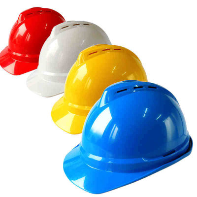 谐晟 高强度安全帽工地国标玻璃钢加厚头盔施工建筑工程电力领导定制 黄色加厚透气 1个