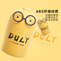 禧天龙桌面可爱小号迷你桌上创意垃圾桶塑料翻盖卡通少女家用收纳