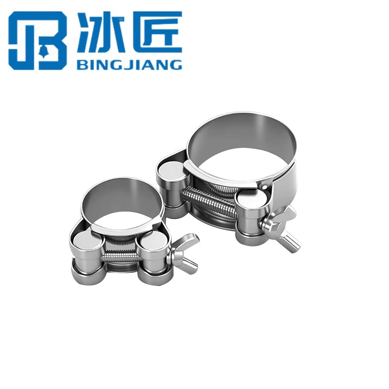 冰匠 304不锈钢手拧款手柄喉箍 单位：个高清大图