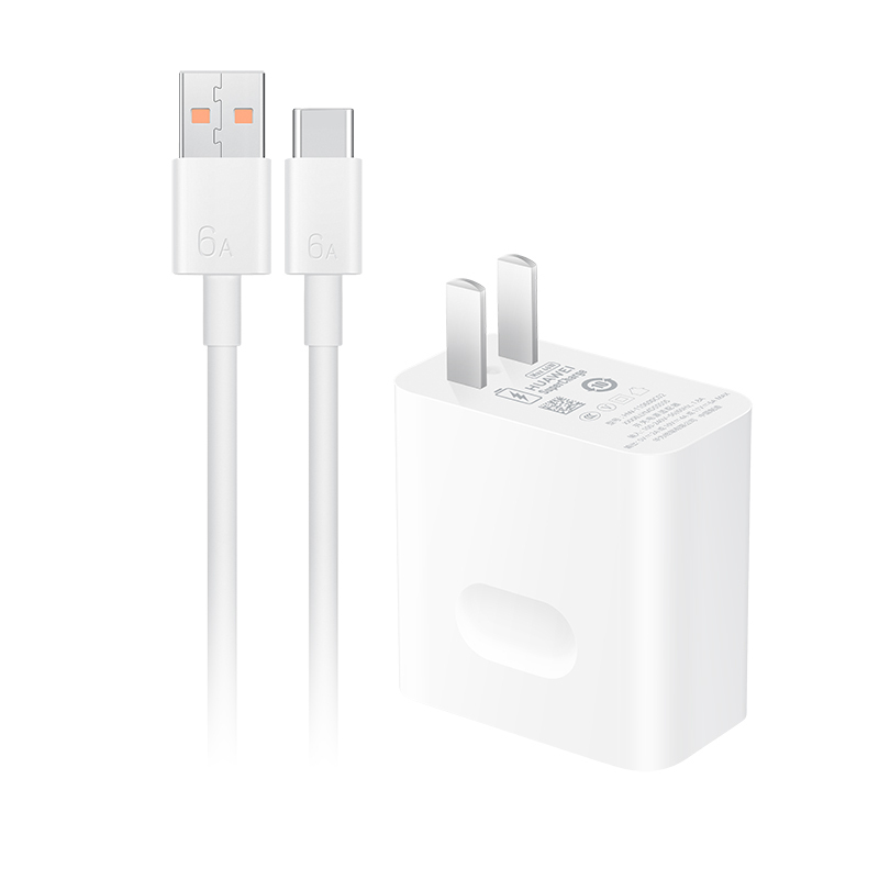 华为(HUAWEI) CP415D 快充充电器 66W 8重防护安全充电 白色