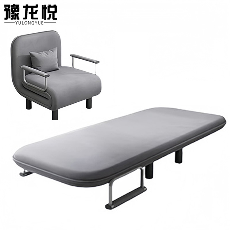 豫龙悦可折叠沙发床 800*720*820mm张 灰色