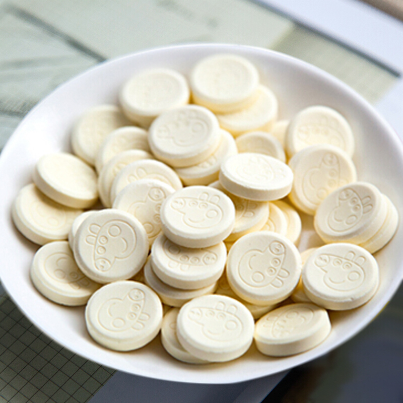 小猪佩奇益生菌奶片瓶装24g