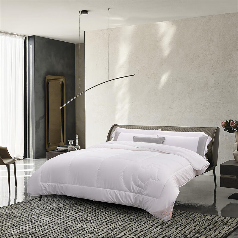 水星家纺DH威尔抗菌澳洲羊毛被220cm×240cm/条126789高清大图