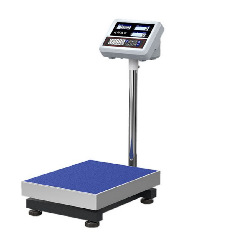 企采严选 高精度计数电子台秤商用100KG精准10克称重落地式工业磅称