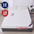 新款宿舍乳胶床垫家用单双人学生软垫加厚可折叠榻榻米床垫子_759 90*190cm 抗菌云端白色6cm