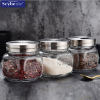 Scybe喜碧 利格尔厨房用品调味罐300ml盐罐玻璃瓶调料盒家用调味盒单支装