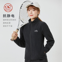班蒂纳亲子2021新款户外抓绒衣女加绒加厚摇粒绒外套女开衫运动休闲保暖潮流NSZRWT20
