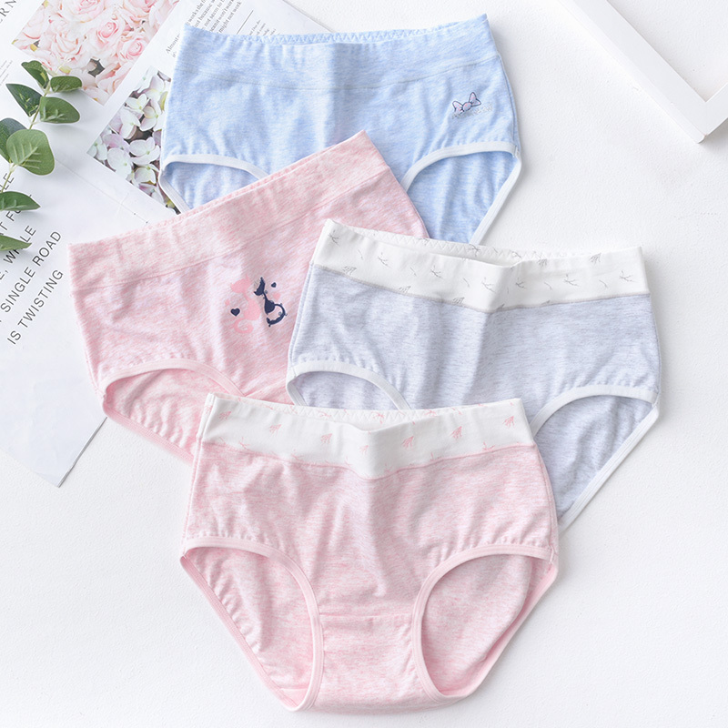 suntek少女内裤高中生女生17-18岁学生彩棉14-16初中生棉青春期三角裤