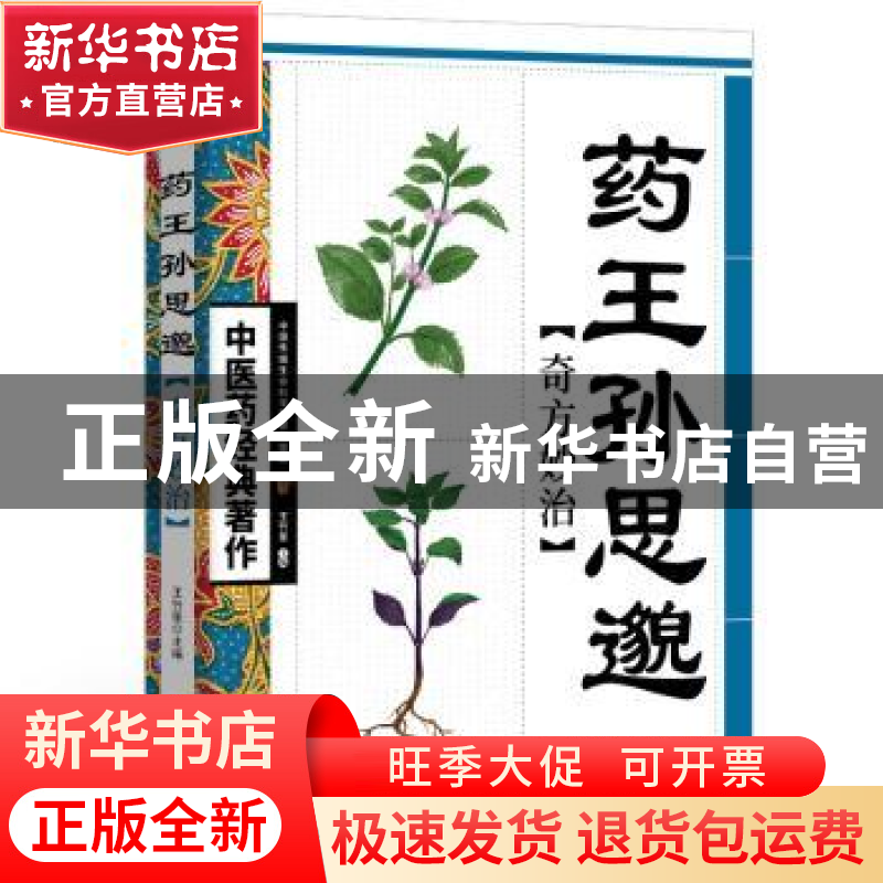 正版 药王孙思邈奇方妙治 王竹星 天津科学技术出版社 9787530853