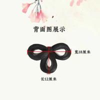 汉服假发包三环发髻手残党新手好用全发丝软发环蝴蝶发包后压造型 三环发髻一个