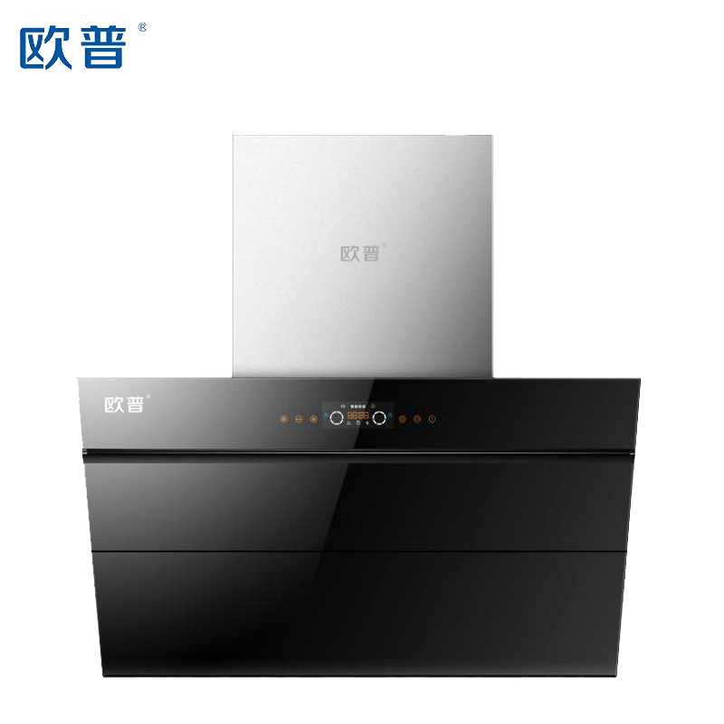欧普高端家电大吸力抽油烟机b391a体感语音触摸开关热除油