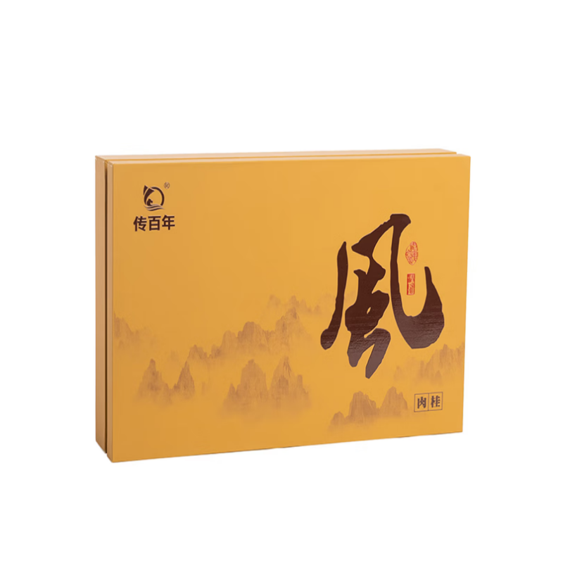 传百年金典系列茶叶【风】燕子窠肉桂 岩茶精美礼盒装 255g/盒(8.5g*30泡)