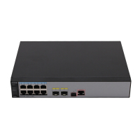 华为交换机S5700-10P-PWR-LI-AC(8个10/100/1000Base-T以太网端口,2个千兆SFP）