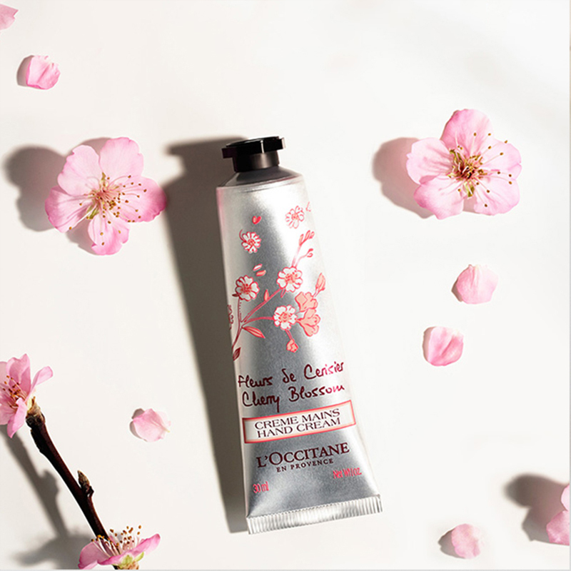欧舒丹 甜蜜樱花润手霜 30mL*2补水保湿滋润手部护理手膜樱花香