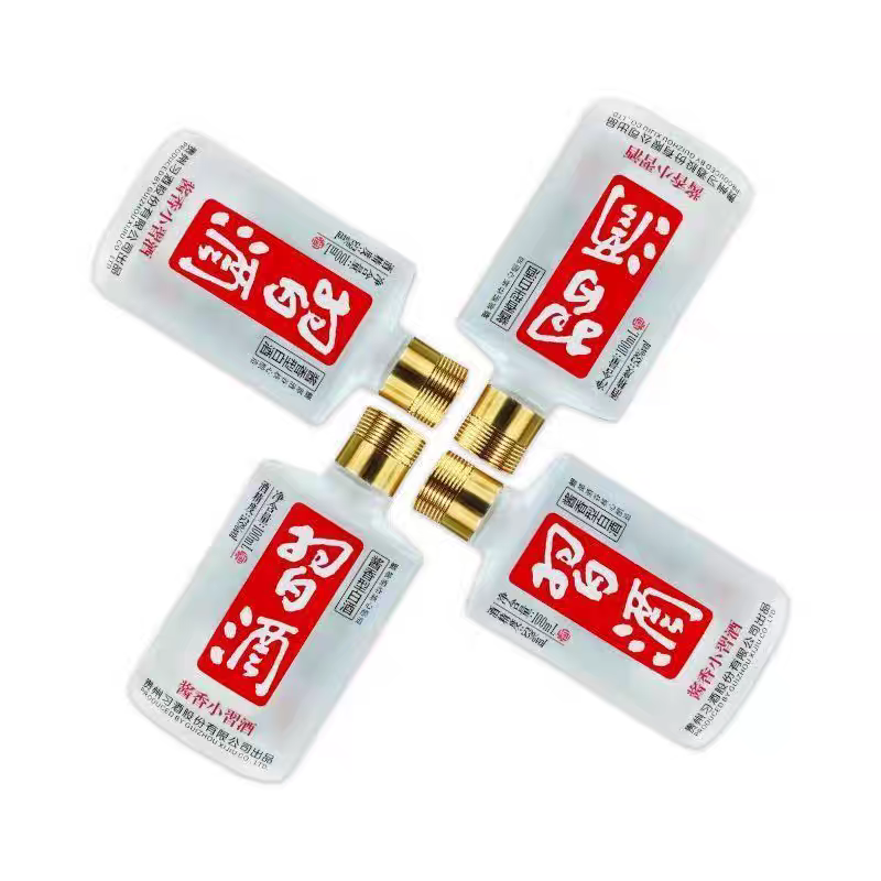 习酒 酱香小习酒(白瓶) 53度100ml小酒 版 酱香型白酒高清大图