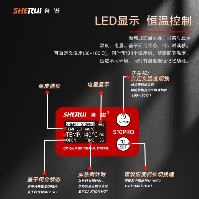 奢锐(SHRUI)S10PRO热剥钳图片