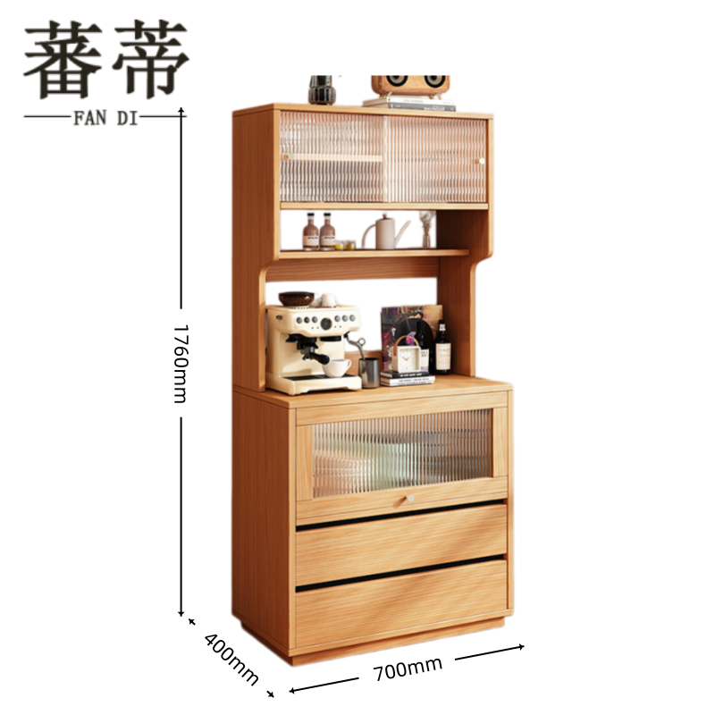 蕃蒂 餐边柜 700*400*1760mm 台高清大图