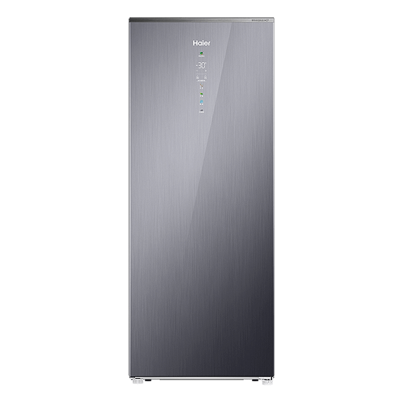 海尔(Haier)立式无霜冰柜一级能效电脑温控全温区冷藏冷冻保鲜-30度深冷速冻立式冷冻柜BD-180WGHSF图片