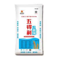 五得利面粉三星富强小麦粉 25kg 商用家用面粉适合做油条馒头包子面条花卷等面食50斤