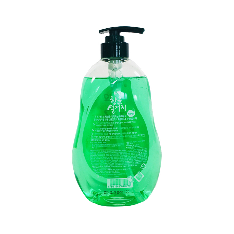 TRIO 韩国进口 植物抗菌果蔬餐具洗洁精750ml