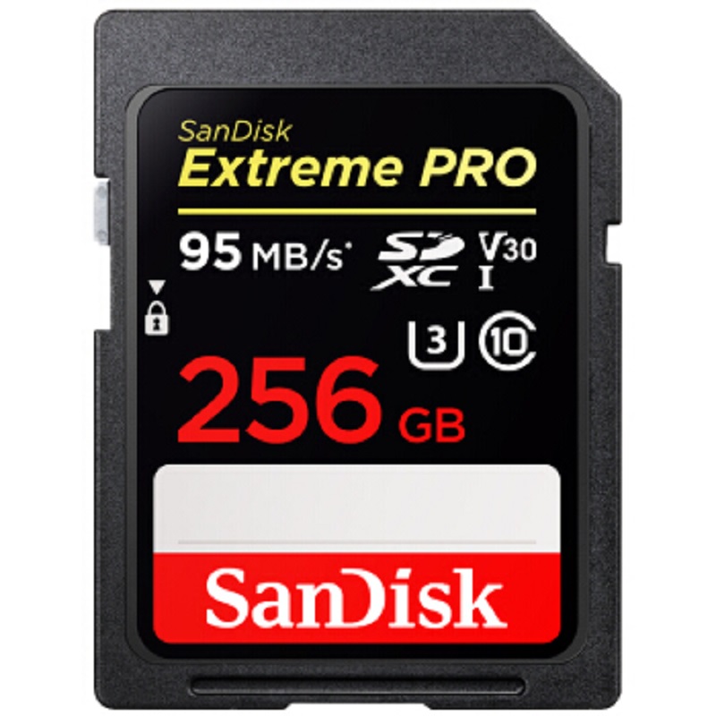 闪迪(SanDisk) 存储卡 256GB 至尊SDXC UHS-I 读速95MB/s 写速90MB/s