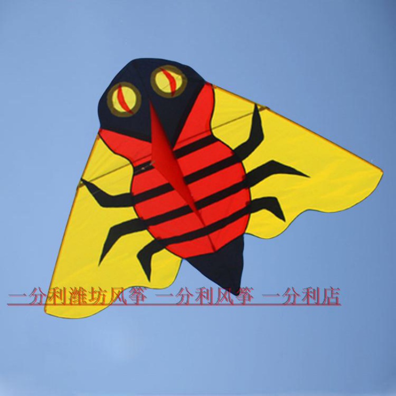 潍坊风筝 蜜蜂大蜂风筝 微风易飞大型 成人正品创意 三维工匠 仅2.6王侉子大蜜蜂高清大图