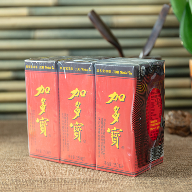 加多宝凉茶250ml*6盒 组装 茶饮料(新老包装交替发货)
