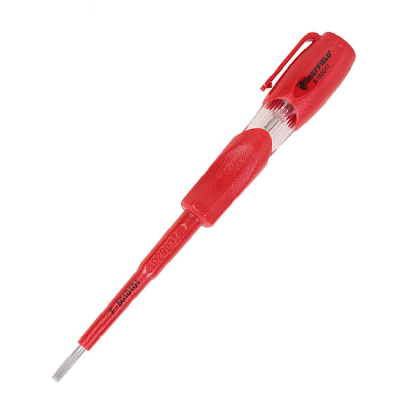 SHEFFIELD/钢盾 测电笔 S150011 125-250V 70mm(全长140mm) 1支