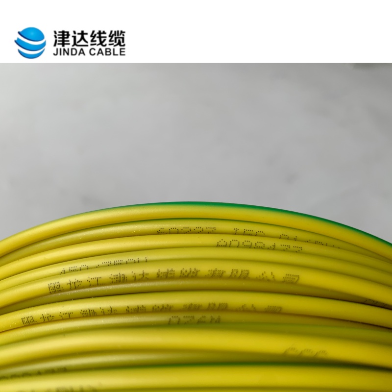 津达 铜芯软电线BVR4双色450/750V 米高清大图