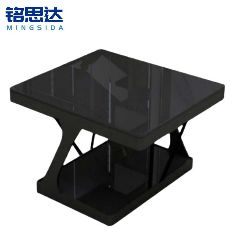 铭思达黑色茶几 60cm个