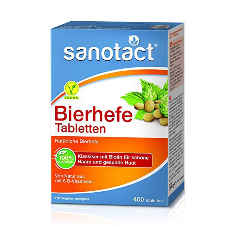 尚维达sanotact啤酒酵母片减肥酵素维生素减脂瘦身燃脂减肚子膳食营养