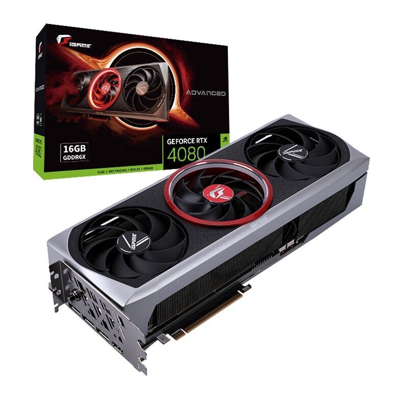 七彩虹iGame GeForce RTX 4080 Advanced OC GDDR6X电竞游戏显卡