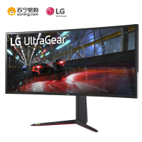 LG大金刚 38GN950 37.5英寸NanoIPS准4K144HZ电竞显示器HDR600超频160HZ曲面带鱼屏G-sync认证第二代氛围灯