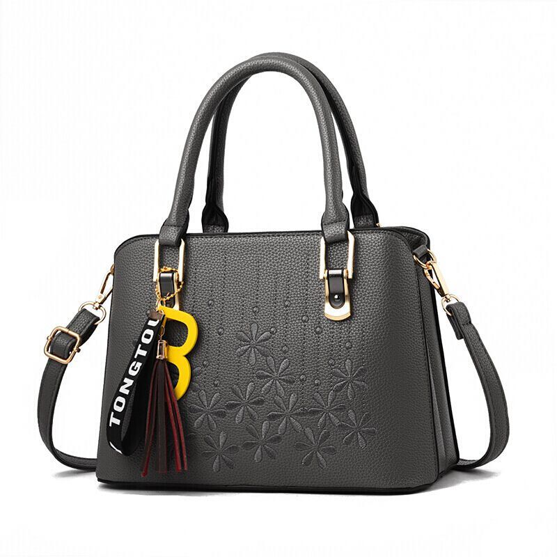 新款新款女士包包夏季新款中年妈妈绣花手提包韩版潮百搭单肩斜跨女包