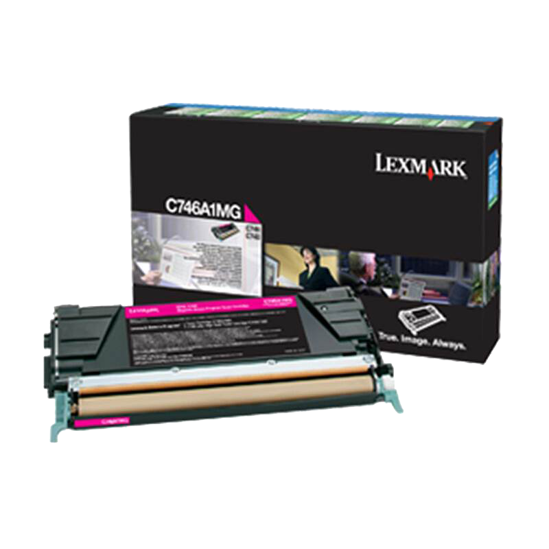 利盟 (Lexmark) C746A1MG 墨粉 7000页 红色 (适用 lexmark X74) (单位:件)
