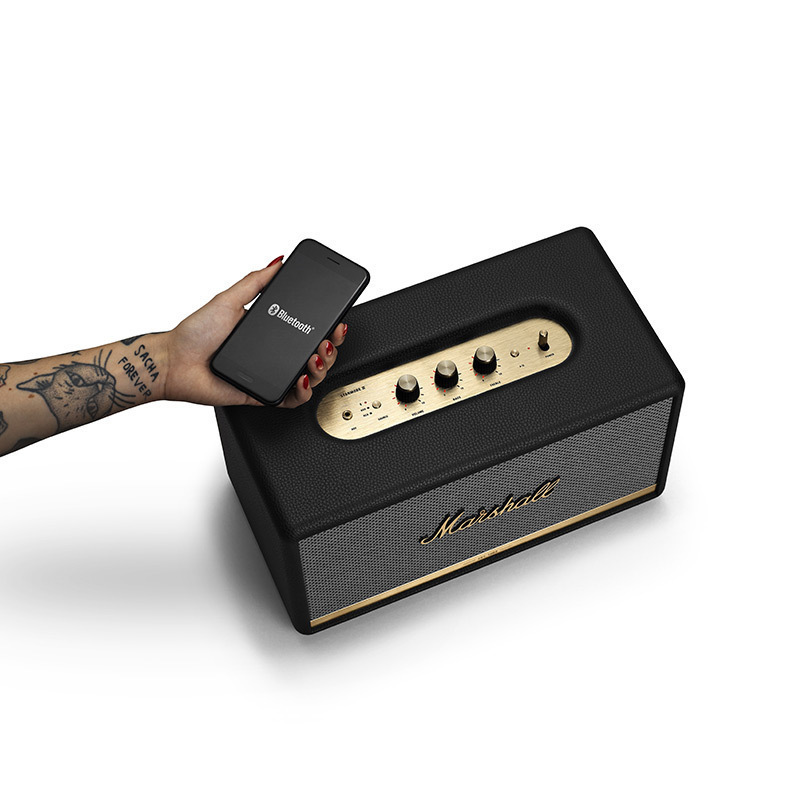 Marshall马歇尔 Stanmore II Bluetooth 无线蓝牙摇滚重低音音响 黑色