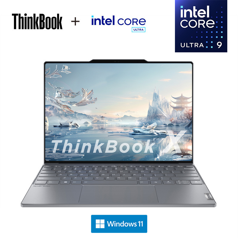 联想Thinkpad ThinkBook X 02CD 2024 13.5英寸AI全能本 英特尔Evo平台认证酷睿Ultra 9 185H 32GB内存 1T固态 锐炫Arc