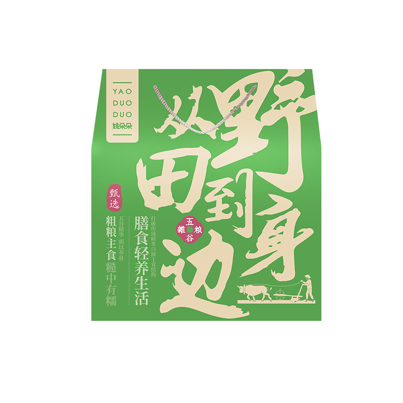 姚朵朵轻养生活礼盒2900克/盒-玉米糁杂粮礼盒高清大图