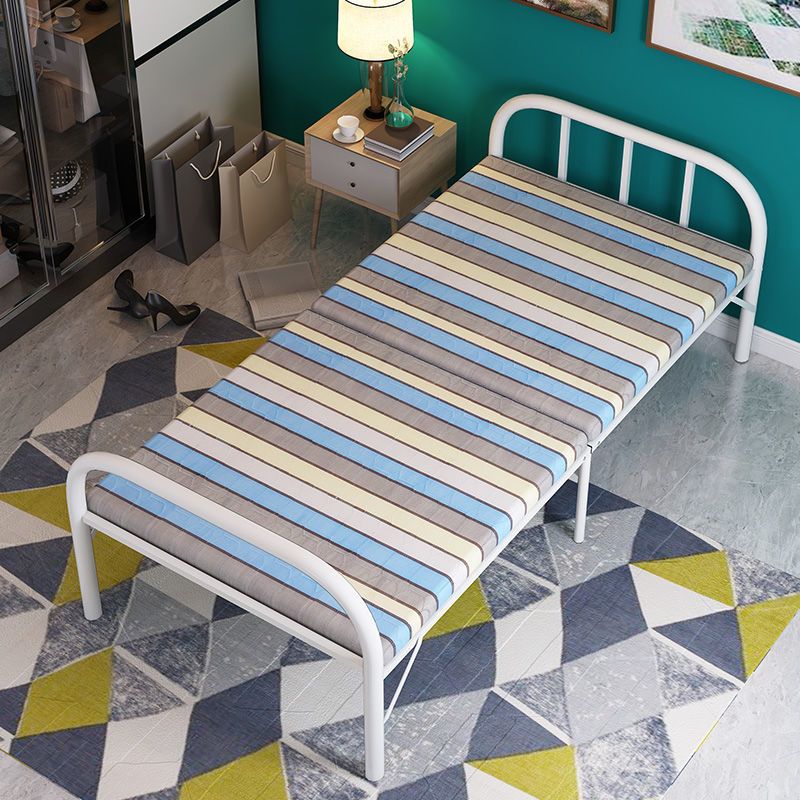 折叠床木板床家用单人床出租屋简易床午睡床成人便携午休床经济型