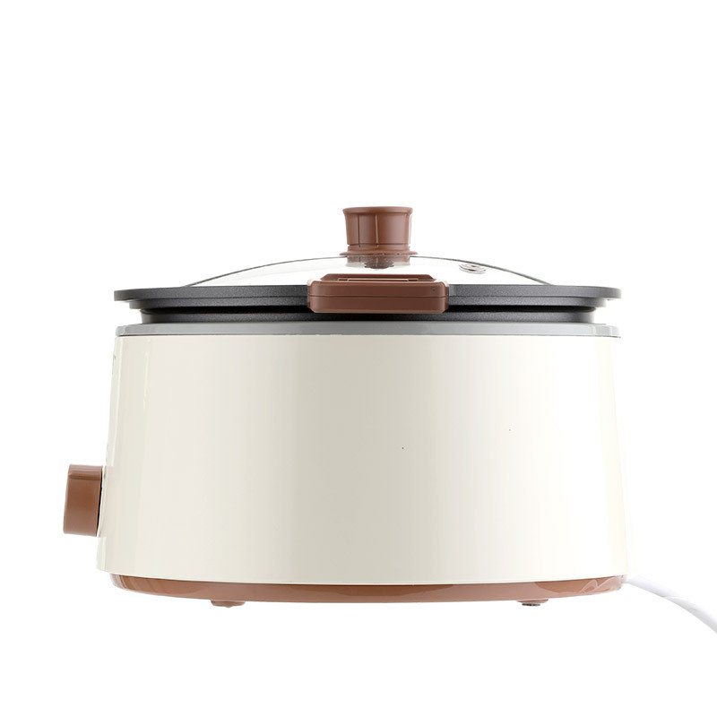 膳魔師(THERMOS)电火锅EHA-4336A 双拼鸳鸯锅3L家用2-4人用大容量多功能电火锅高清大图