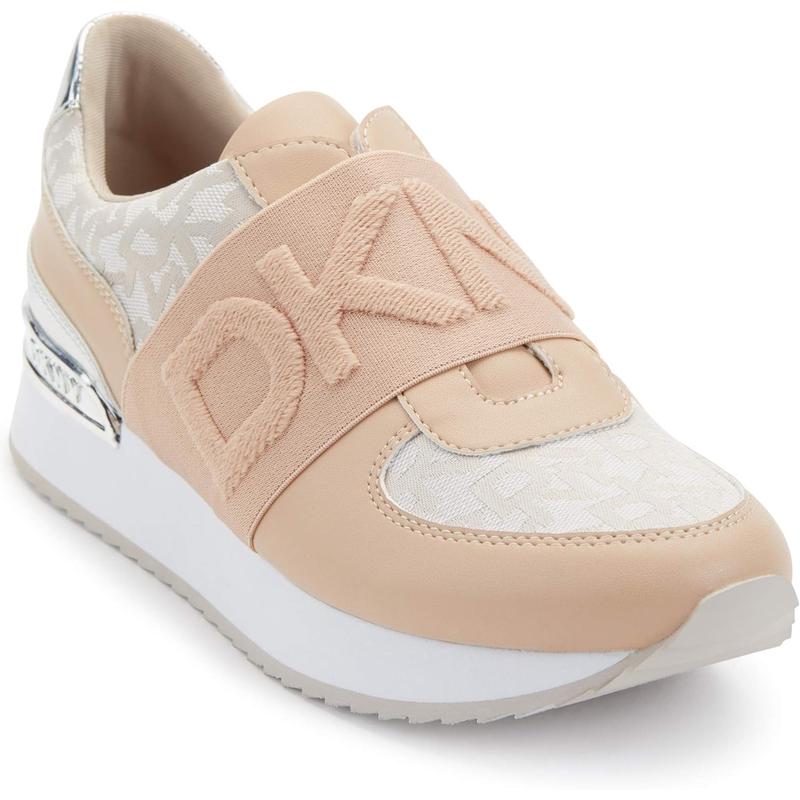 DKNY女士休闲运动鞋轻便一脚蹬百搭舒适居家通勤跑鞋高清大图