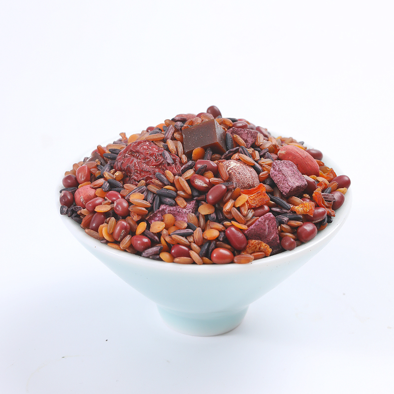 [线下专柜同款]燕之坊颜如玉阿胶五红养生粥1kg