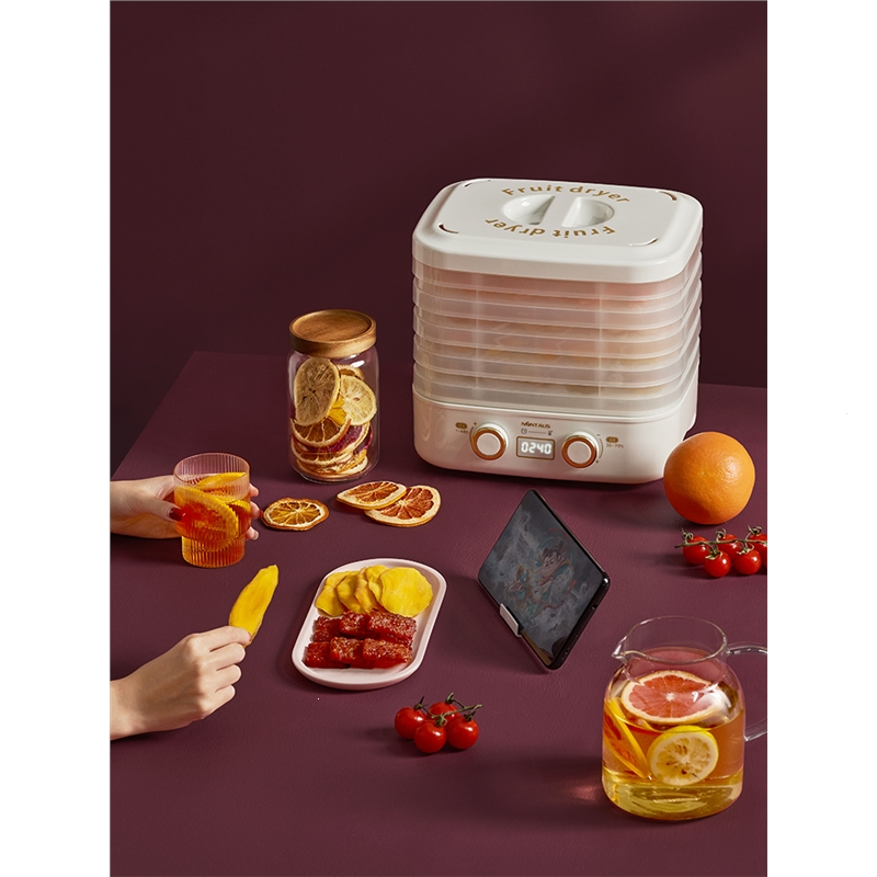 nintaus干果机全自动食物烘干机水果蔬菜宠物肉类食品风干机小型家用